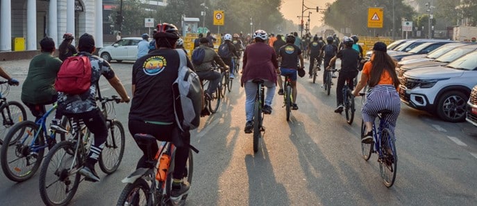 Cycling © GIZ India 2023